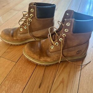 Timberland Brown Leather Boots